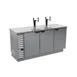 Beverage Air DD78HC-1-S 79" Draft Beer Cooler w/ 4 Kegs, 33.59 cu. ft., 2 Dual-Tap Towers 1 image