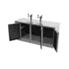 Beverage Air DD78HC-1-S 79" Draft Beer Cooler w/ 4 Kegs, 33.59 cu. ft., 2 Dual-Tap Towers 4 image