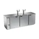 Beverage Air DD94HC-1-S 95" Draft Beer Cooler w/ 5 Kegs, 37.82 cu. ft., 2 Dual-Tap Towers 1 image