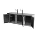 Beverage Air DD94HC-1-S 95" Draft Beer Cooler w/ 5 Kegs, 37.82 cu. ft., 2 Dual-Tap Towers 4 image