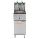 Frymaster/Dean SR114E 15" Floor Model Full Pot Super Runner Electric Fryer with 40 lbs, 208/240v 1 image