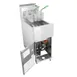 Frymaster/Dean SR142G 15" Floor Model Full Pot Super Runner Gas Fryer, 43 lbs, 105.000 BTU 2 image