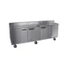Delfield 18691BSTMP 91" 3-Section Worktop Refrigerator w/ 3 Doors, 24.5 cu. ft. 1 image