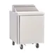 Delfield 4427NP-8 27" One Section Refrigerated Sandwich / Salad Prep Table w/ 1 Door, 8 Pans 1 image