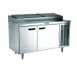 Delfield F18RC60P 60" 2-Section Refrigerated Pizza Prep Table w/ 2 Doors 1 image