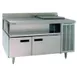 Delfield F18SC52CP 52" 2-Door Sandwich and Salad Prep Table, 10 Pans 1 image