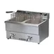 Adcraft DF-12L/2 Double-Tank Countertop Electric Deep Fryer w/ 2 Fryer Baskets, 25 lbs/hour Per Tank 3 image