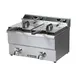 Adcraft DF-12L/2 Double-Tank Countertop Electric Deep Fryer w/ 2 Fryer Baskets, 25 lbs/hour Per Tank 4 image