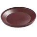 Dinex DX107761 - Insulated 9-1/2" Dia x 1-3/4" H Cranberry, Fits 9" Heated Plate, 12/Case 1 image