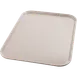Dinex DX1089I31 Rectangular Tray, 14" x 18", Size I Flat, Fiberglass, Latte Brown - 1/Case 1 image