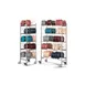 Dinex DX1173X100 Stainless Steel TMP Drying & Storage Cart - Holds 100 Domes 1 image