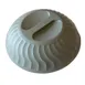 Dinex DX340084 Insulated Dome, 10" Dia., Fits 9" Plate Base, Green Plastic Handle, 12/Case 1 image