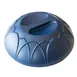 Dinex DX540050 Fenwick Entree Dome, Double-Wall Blue Plastic Bowl, Ozone-Safe Foam, USA Made - Case 1 image