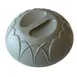 Dinex DX540084 Fenwick Dome, Double‑Wall Green Plastic Foam, Dishwasher Safe, USA Made - 1/Case 1 image