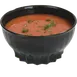 Dinex DX9300B03 Tropez Convection Thermal Bowl, 9 Oz, Black Resin High‑Temp Plastic - 48/Case 1 image