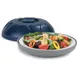 Dinex DXCBE23 Cool Base, 9" Plastic Plate Base, Gray, Gel Cools 1 Hr, Fits Dinex Plates - 1/Case 1 image