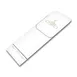 Dinex DXCTCAD35000 Cutlery Caddy, Paper Sleeve, 16" x 16" White Gold, Napkin & Utensils - 1/Pack 1 image
