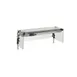 Dinex DXD390P Sneeze Guard, 3-Well, 47-7/8"W X 25-3/8"D X 21-1/2"H, Stationary 1 image