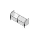 Dinex DXD445P Sneeze Guard, 4-Well, 61-7/8"W X 19-1/8"D X 28-2/11"H, Stationary 1 image