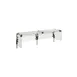 Dinex DXD590P Sneeze Guard, 5-Well, 75-7/8"W X 25-3/8"D X 21-1/2"H, Stationary 1 image