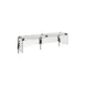 Dinex DXD690P Sneeze Guard, 6-Well, 89-7/8"W X 25-3/8"D X 21-1/2"H, Stationary 1 image