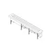Dinex DXIESB12 Stationary Tray Make-Up Conveyor - 12' Section 1 image
