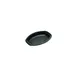 Dinex DXMW916PBLK - 16 Oz Container, 8" x 5.5" x 1.5" Black Polypropylene Microwaveable - 1/Case 1 image