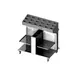 Dinex DXP2ATCASN Tray, Silverware & Napkin Dispenser, Cantilever Style 1 image