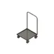 Dinex DXP7501 Stainless Steel Dish Rack Dolly, 20x20, Silver, Push Handle, 4 Swivel Casters 1 image