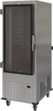 Dinex DXPACR15LCL 28" Air Curtain Refrigerator, Left Hinged Glass Door, Stainless Steel, (15) 18" x 26" or (30) 14" x 18" Trays 1 image