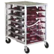 Dinex DXPDHOR12UP Universal Tray Delivery Cart with 12 Trays Capacity, 1-Compartment 1 image