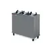 Dinex DXPIDPH3E0912 Heated Plate Dispenser, Enclosed Tubular Frame 1 image