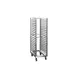 Dinex DXPRIA69182620 Front & Rear Loading Roll-In Refrigerator Rack, Angle Guides for (20) 18" x 26" Sheet Pans 1 image