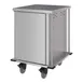 Dinex DXPTQC2T1D12 Enclosed Meal Delivery Cart with 12 Trays, 1 Door 1 image