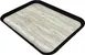 Dinex DXSMC1418NSW03 Glasteel Tray, Black 14" x 18" Fiberglass, Non‑Skid, Stain‑Resistant - Case 1 image