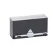 Dispense-Rite CT-STR-12BT Dispenser, Black Plastic SingleSide 6-7/8"H×12-1/2"W×4-3/4"D, ~100 Straws 1 image