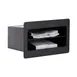Dispense-Rite FMB-1BT Built-In Bag Organizer, 7½" H x 10⅝" W x 11½" D, Fits 5¼" H x 9⅝" Cut-Out 1 image