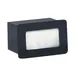 Dispense-Rite FMN-2 Built-In Napkin Dispenser, Black Acrylic, 3"x6" Napkins, 5-1/4"H×8-1/2"W×5-1/2"D 1 image