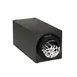 Dispense‑Rite STR‑STK‑1BT Black Straw Dispenser 8‑1/4" H x 8" W x 18‑1/2" D ABS 12‑L Straws 1 image