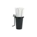 Dispense-Rite WR-STRAW Straw Holder, 4-5/8" H x 3-1/8" W, Black Wire Design, Fits WR-3, WR-4 & WR-5 1 image