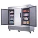 Dukers Appliance Co D83F 82" 3-Solid Door Reach-In Freezer, Bottom Mounted, 64.80 cu. ft. 7 image