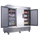 Dukers Appliance Co D83F 82" 3-Solid Door Reach-In Freezer, Bottom Mounted, 64.80 cu. ft. 5 image