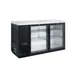 Dukers Appliance Co DBB48-H2 49" Refrigerated Back Bar Cabinet w/ 2 Glass Doors, 11.23 Cu Ft 1 image