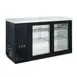 Dukers Appliance Co DBB48-S2 49" Refrigerated Back Bar Cabinet w/ 2 Glass Doors, 11.23 Cu Ft 1 image