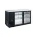 Dukers Appliance Co DBB60-H2 61" Refrigerated Back Bar Cabinet w/ 2 Glass Doors, 15.24 Cu Ft 1 image