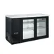 Dukers Appliance Co DBB60-S2 61" Refrigerated Back Bar Cabinet w/ 2 Glass Doors, 15.24 Cu Ft 1 image