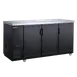 Dukers Appliance Co DBB72-M3 Refrigerated Back Bar Cabinet w/ 3 Solid Doors, 19.2 Cu Ft 1 image