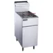 Dukers Appliance Co DCF3-LPG Full Pot Floor Model Gas Fryer w/ 40 Lb Capacity, 90.000 BTU 3 image