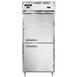 Continental Refrigerator D1RFXNHD 36" 1-Section Reach-In Refrigerator Freezer Combo w/ 2 Half Solid Doors 1 image