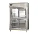 Continental Refrigerator D2RNSASGDHD 52" 2-Section Reach-In Refrigerator w/ 4 Sliding Half Glass Doors, Stainless Steel Exterior, 50 cu. ft. 1 image